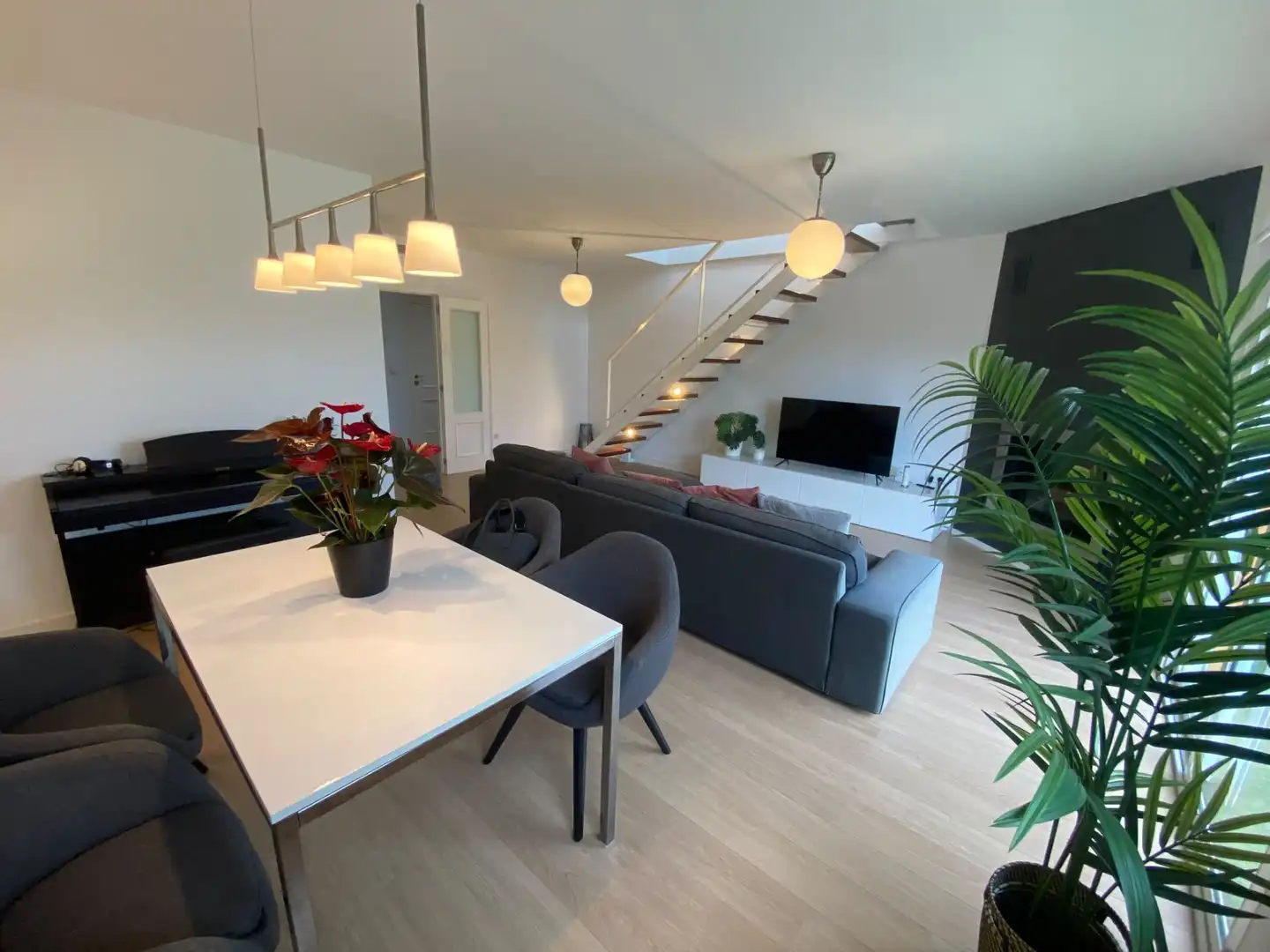 Wohnzimmer von Dachboden zum Verkauf in Molina de Segura mit Klimaanlage, Heizung und Terrasse
