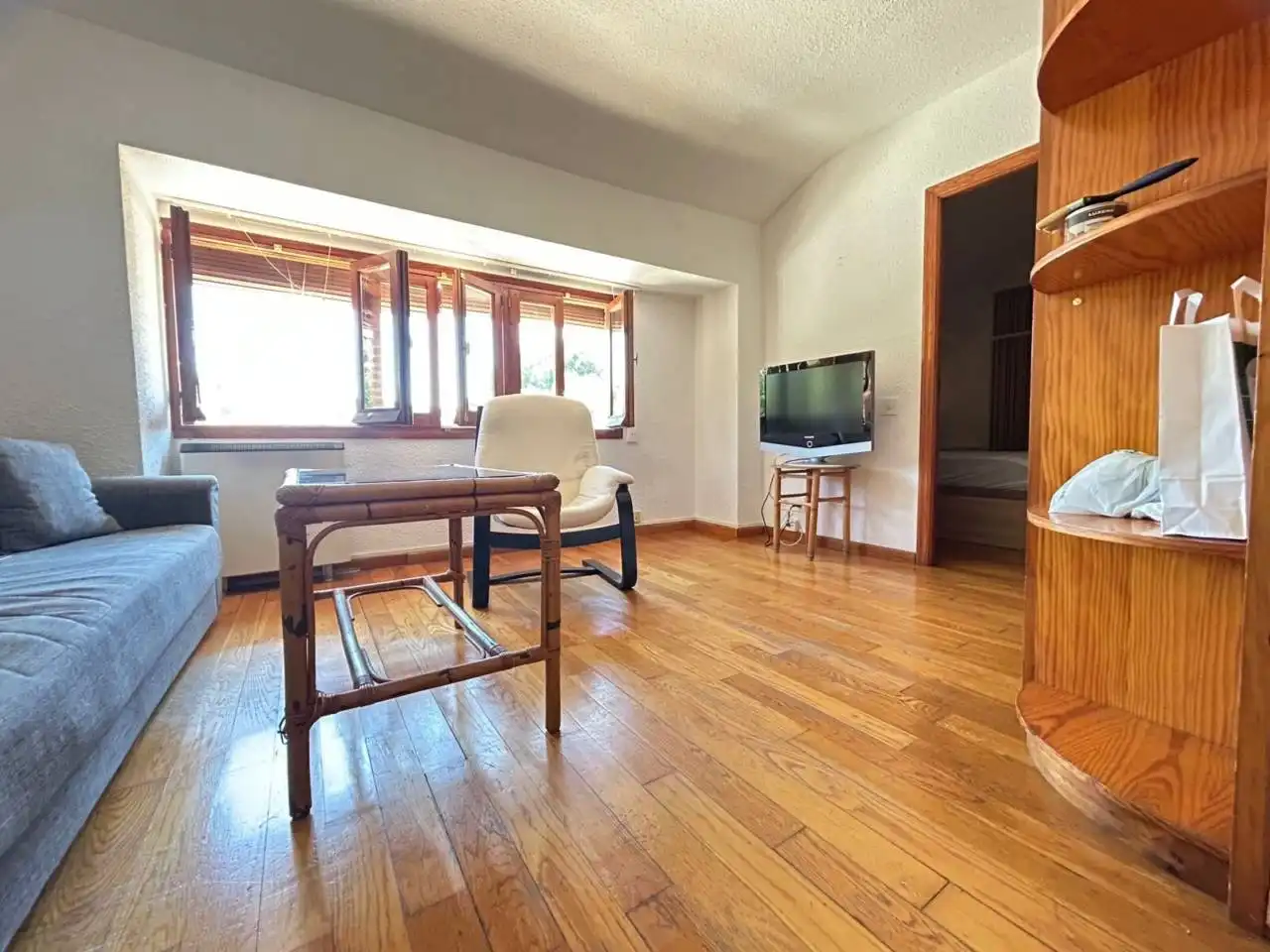 Sala de estar de Piso de alquiler en Toledo con Aire acondicionado, Parquet y Amueblado
