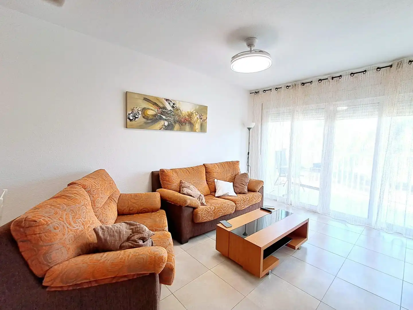 Sala de estar de Apartamento en venta en Águilas con Amueblado y Balcón