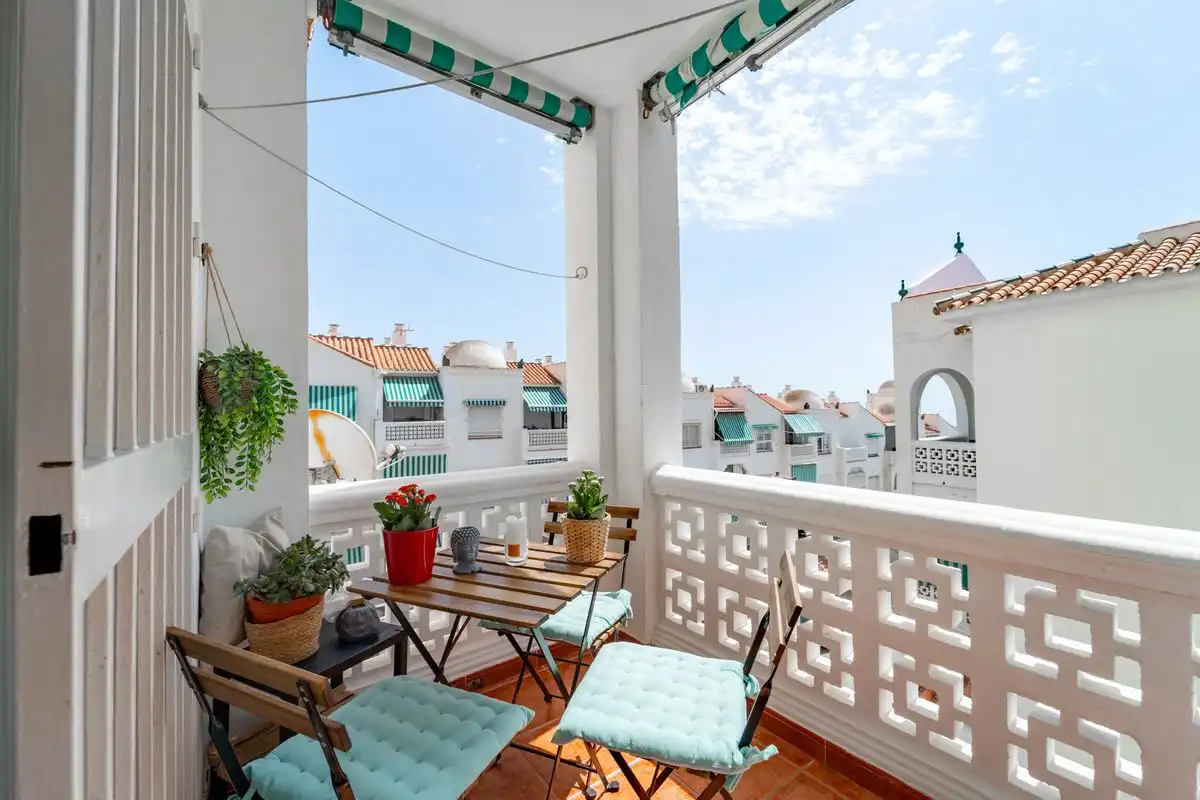 Terraza de Planta baja en venta en Rincón de la Victoria con Calefacción, Jardín privado y Terraza