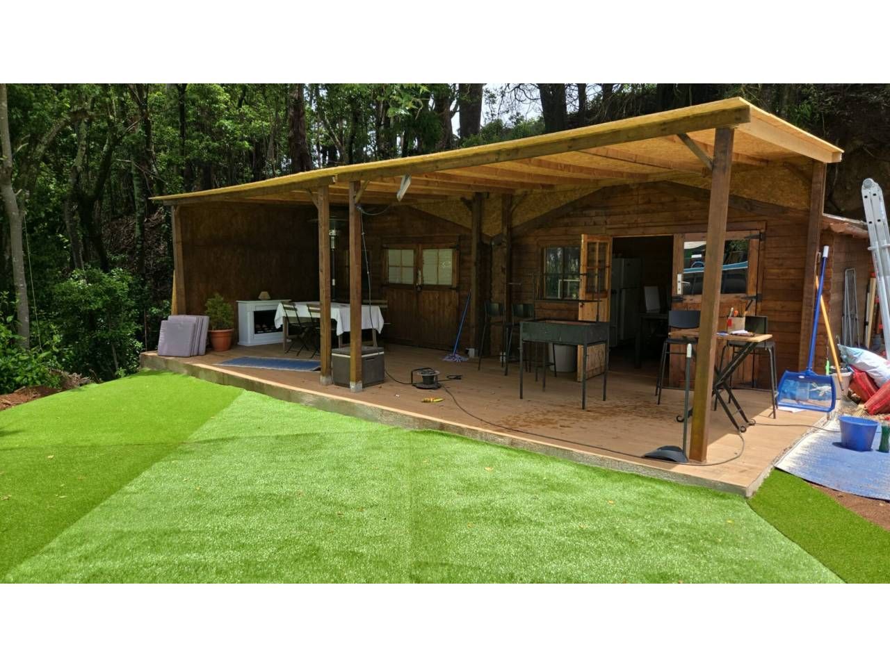 Terraza de Finca rústica en venta en San Cristóbal de la Laguna con Jardín privado, Parquet y Terraza