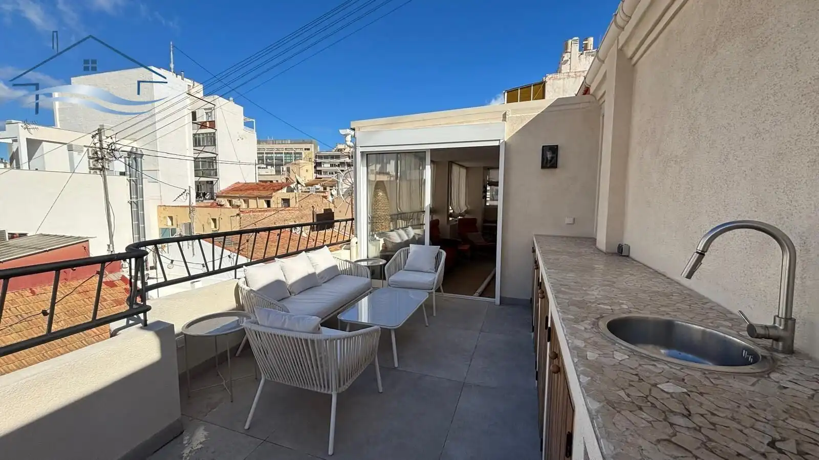 Terrassa de Àtic en venda en Alicante / Alacant amb Aire condicionat, Calefacció i Terrassa
