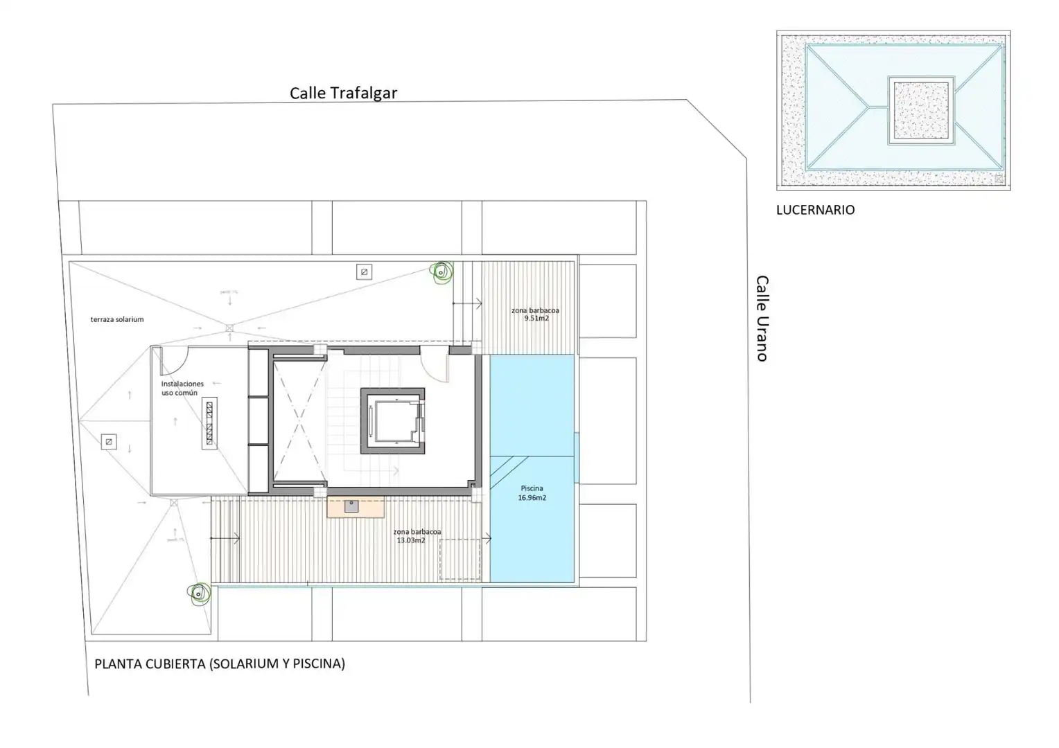 Appartement compact avec piscine à vendre à Calle Urano 9, imagen 2