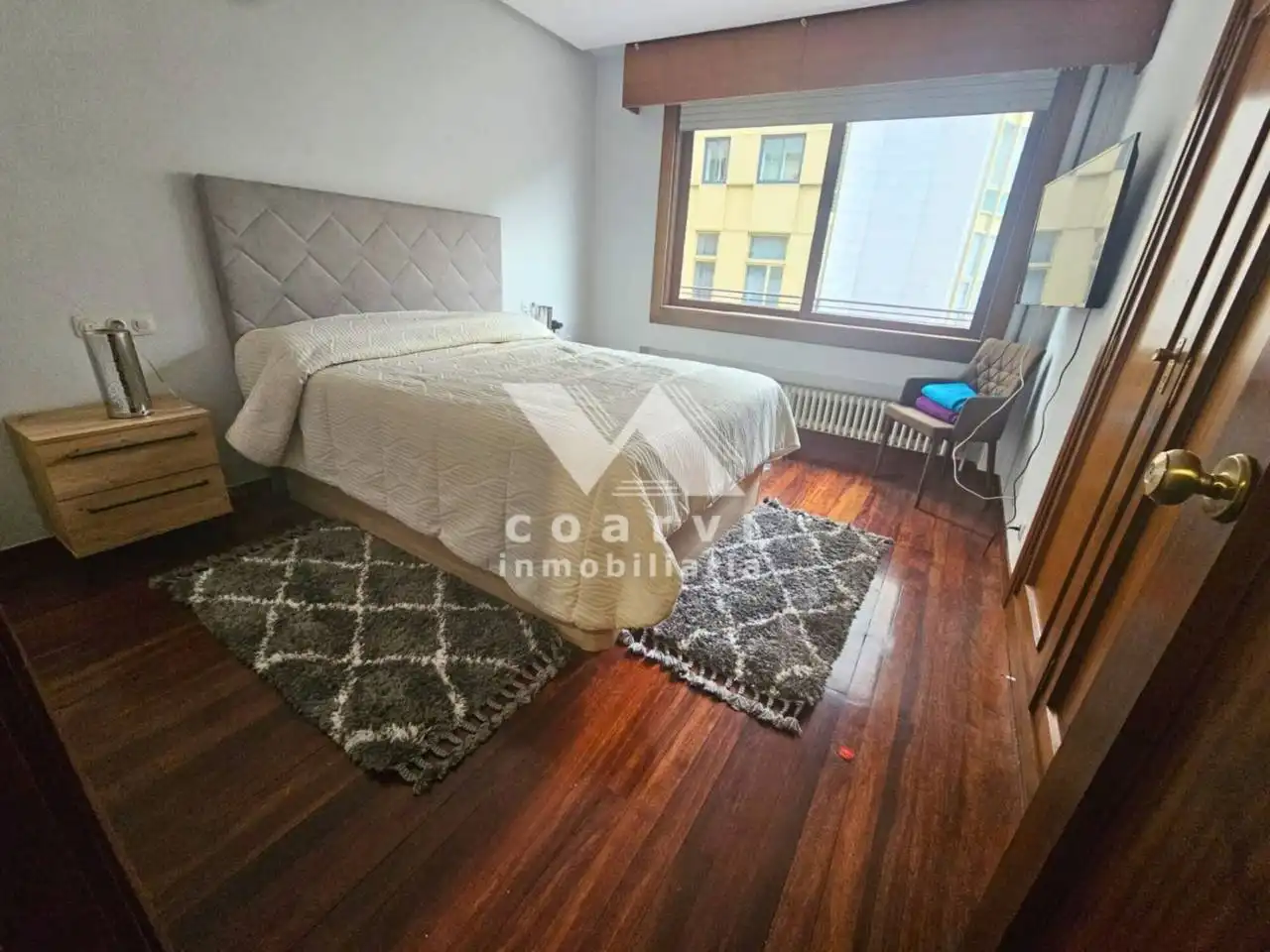Schlafzimmer von Wohnung zum Verkauf in Ourense Capital  mit Heizung, Parkett und Abstellraum