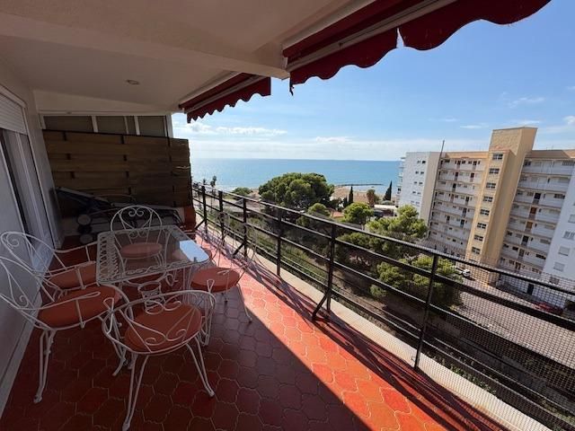 Terraza de Apartamento de alquiler en Benicasim / Benicàssim con Calefacción, Jardín privado y Terraza