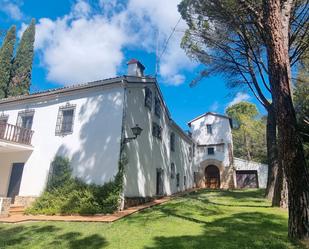Exterior view of House or chalet for sale in Moratilla de los Meleros  with Heating, Private garden and Terrace