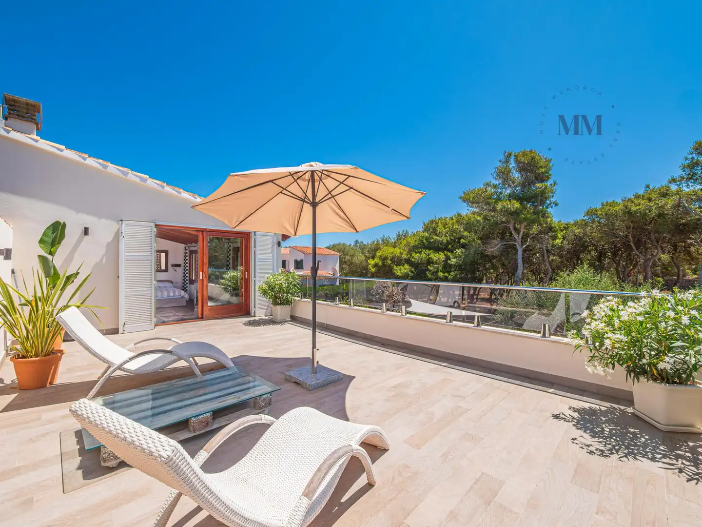 Terrace of Houses for sale in Es Castell  with Air Conditioner, Private garden and Terrace