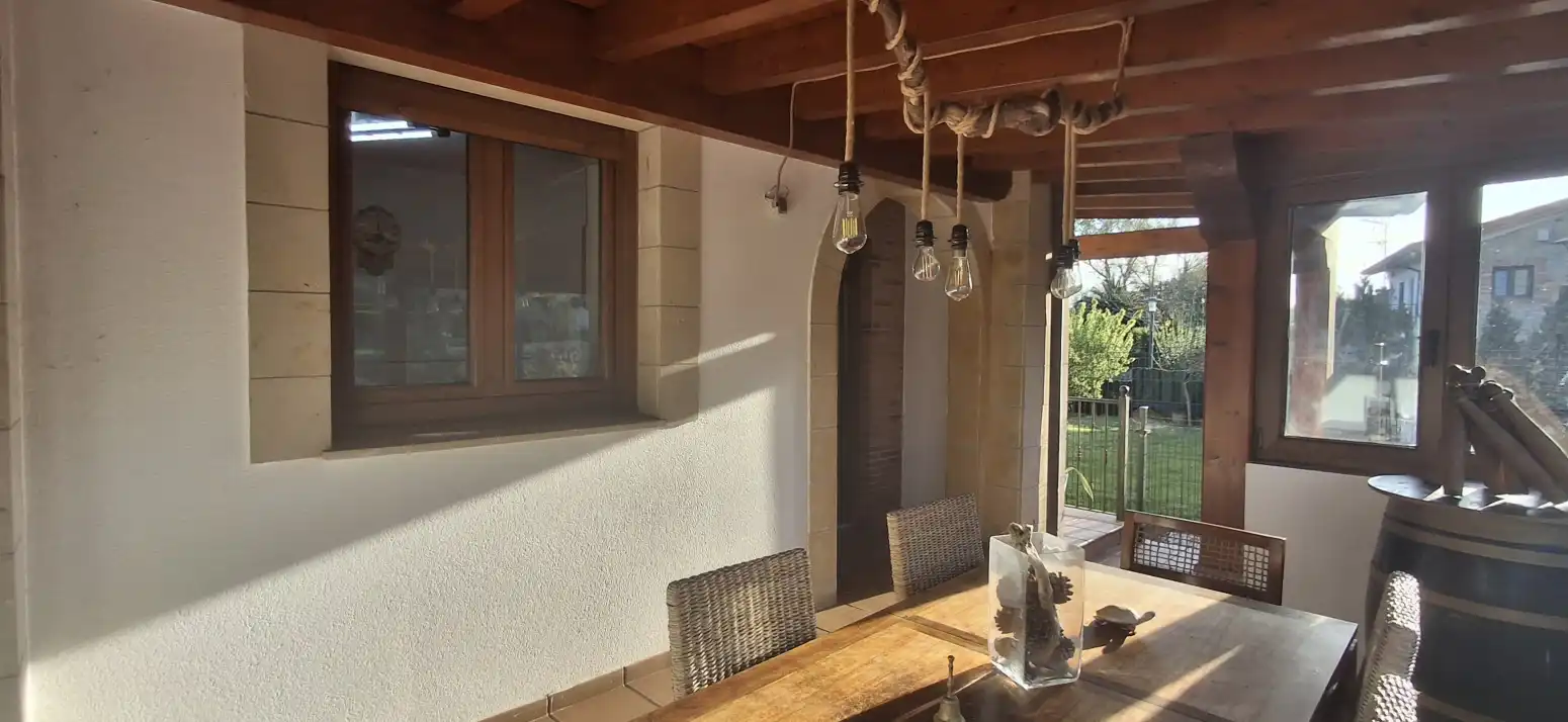 Terraza de Casa o chalet en venta en Santillana del Mar con Calefacción, Jardín privado y Parquet
