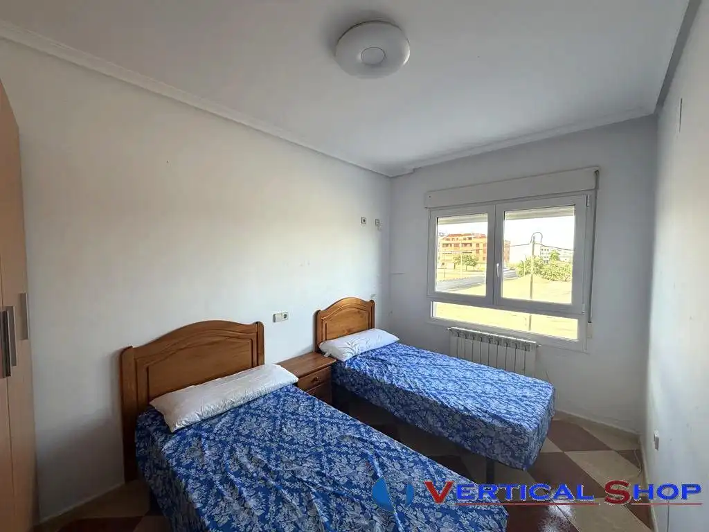 Bedroom of Flat for sale in Caudete  with Air Conditioner, Heating and Storage room