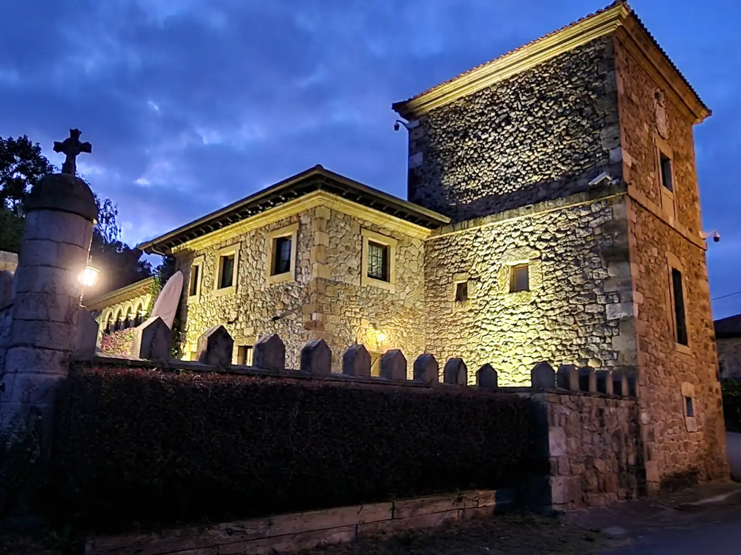 Vista exterior de Finca rústica en venta en Voto con Calefacción, Jardín privado y Terraza