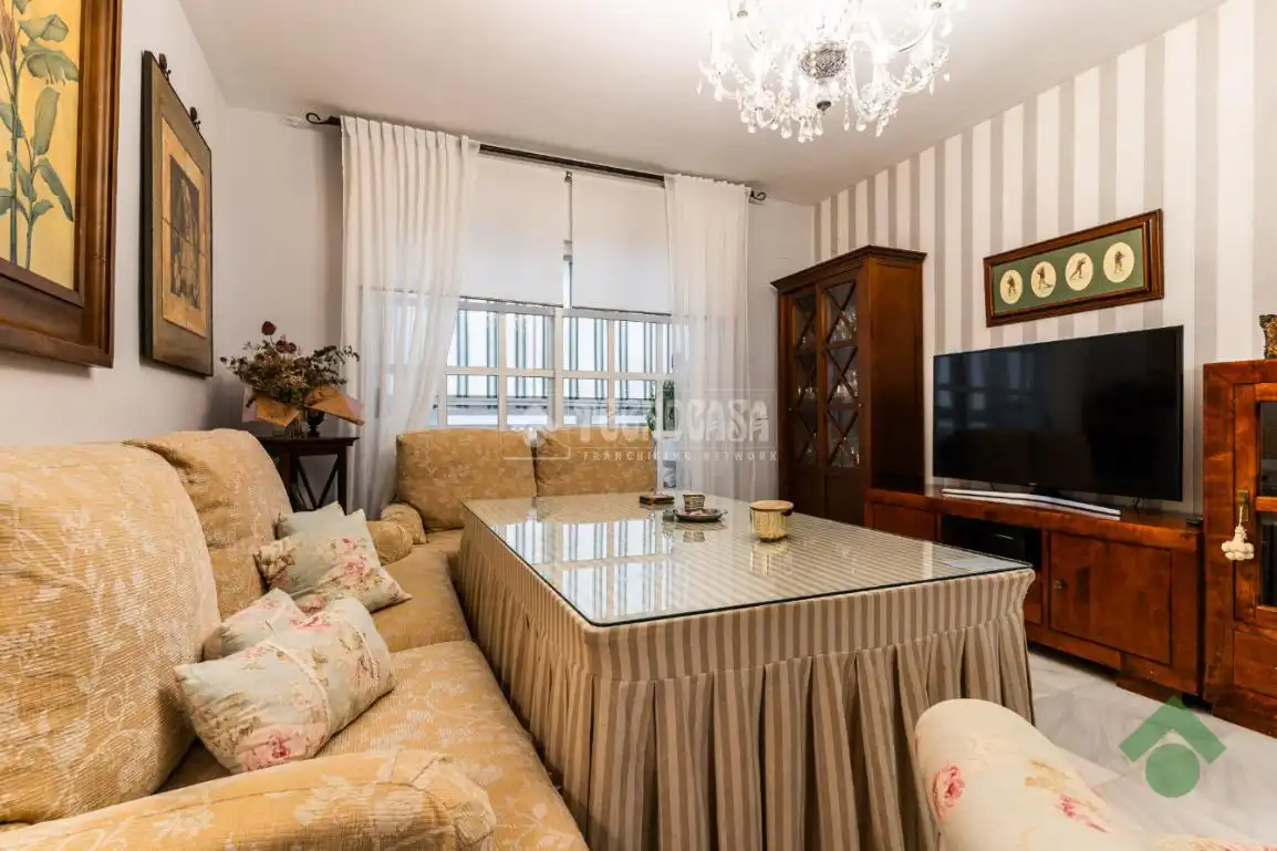 Sala de estar de Piso en venta en Jerez de la Frontera