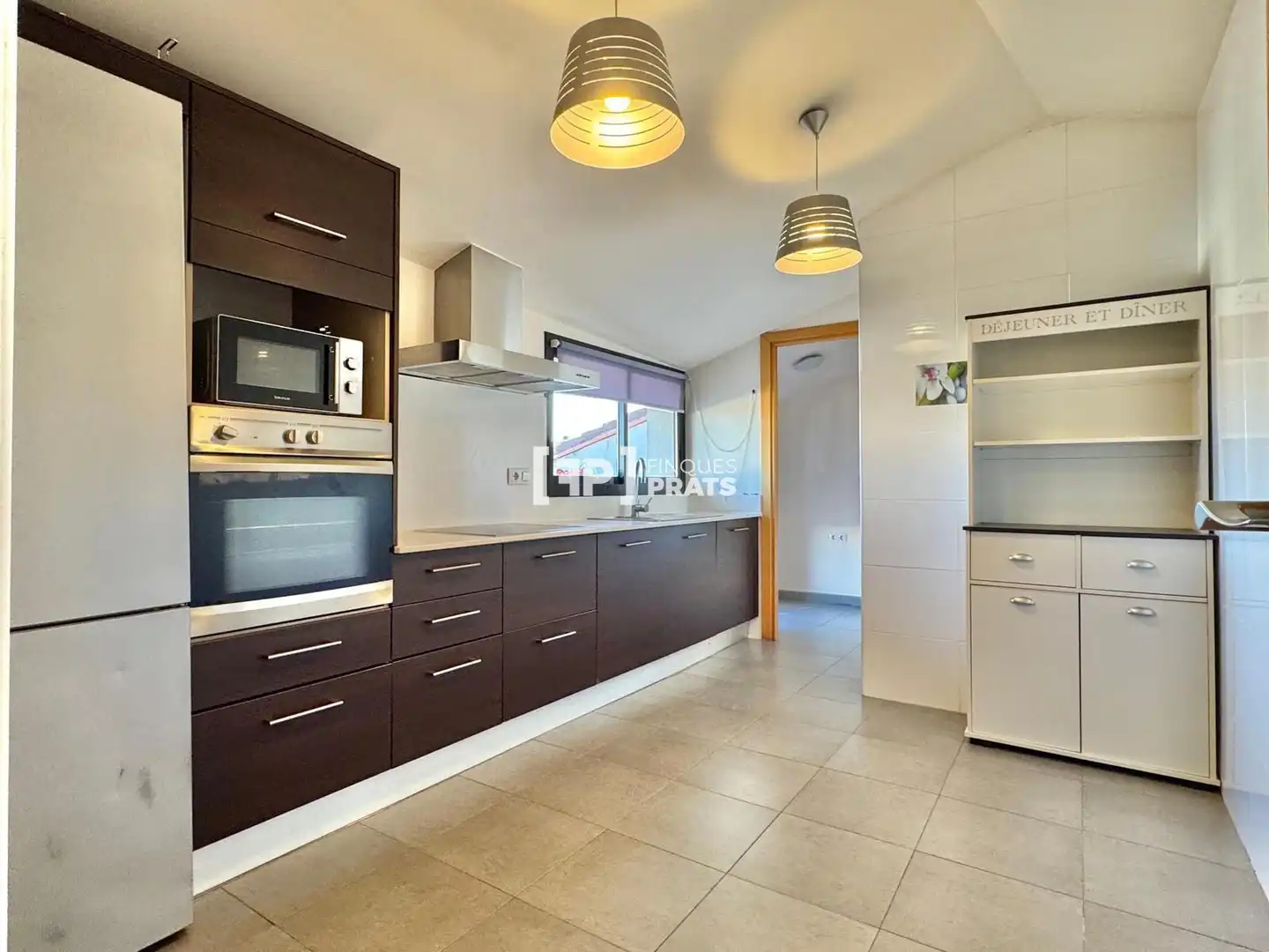 Kitchen of Attic for sale in Rosselló  with Air Conditioner, Heating and Terrace