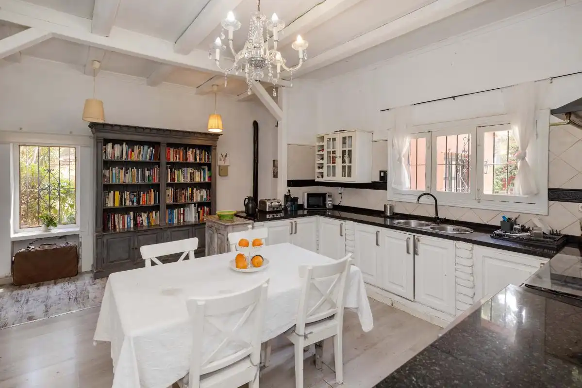 Cocina de Casa o chalet en venta en Torremolinos con Aire acondicionado, Calefacción y Jardín privado