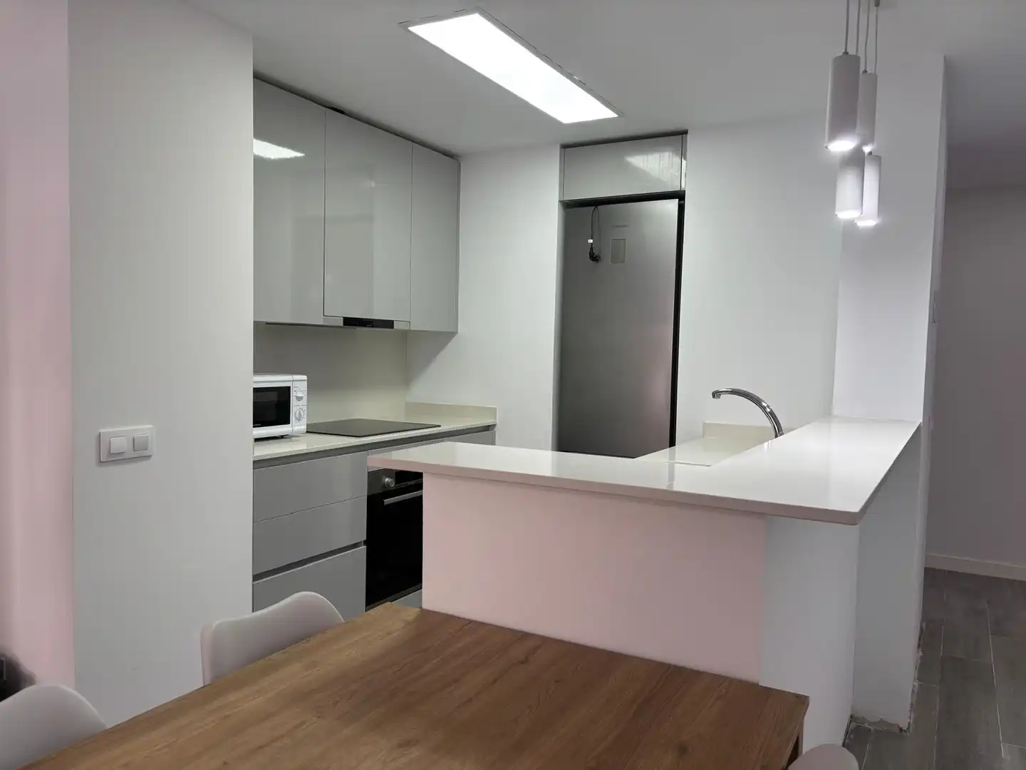 Cocina de Piso de alquiler en Sagunto / Sagunt con Jardín privado, Terraza y Amueblado
