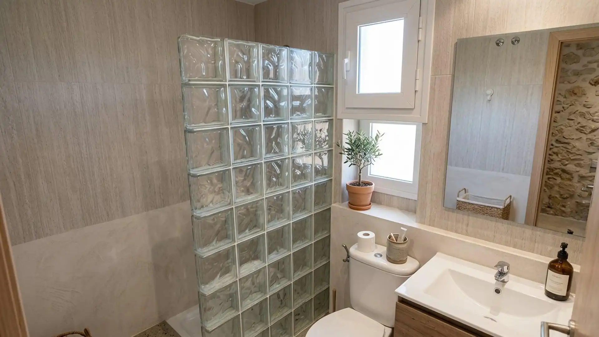 Bany de Apartament en venda en Villaviciosa de Odón amb Aire condicionat, Calefacció i Jardí privat