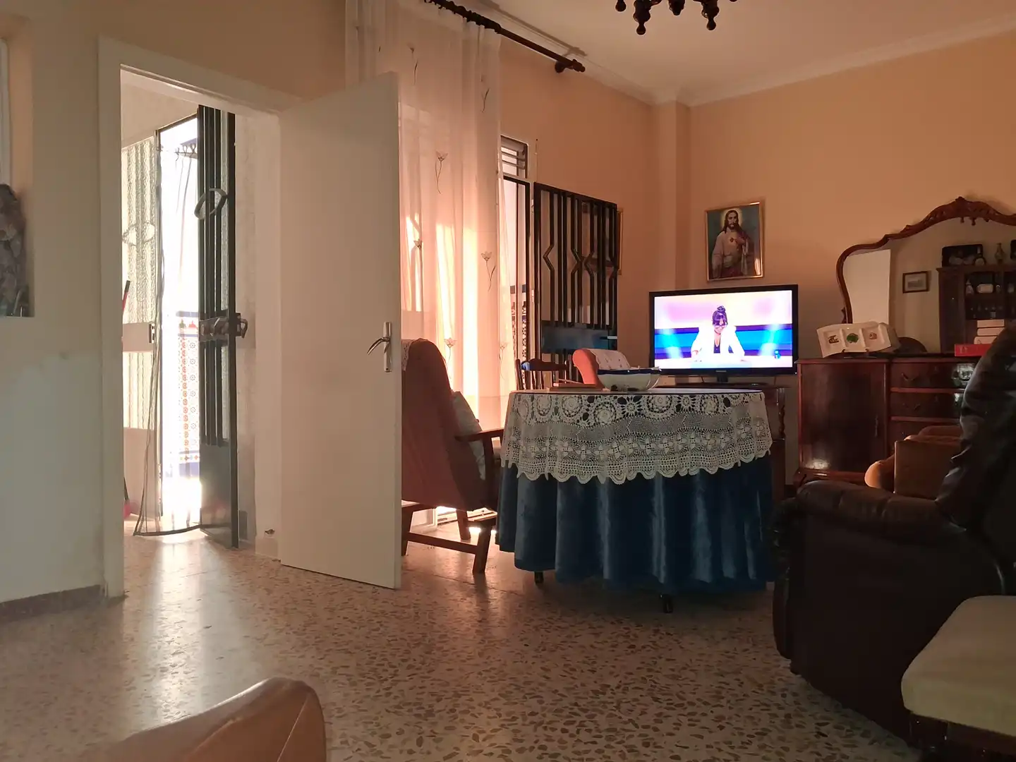Wohnzimmer von Haus oder Chalet zum Verkauf in La Puebla del Río mit Terrasse