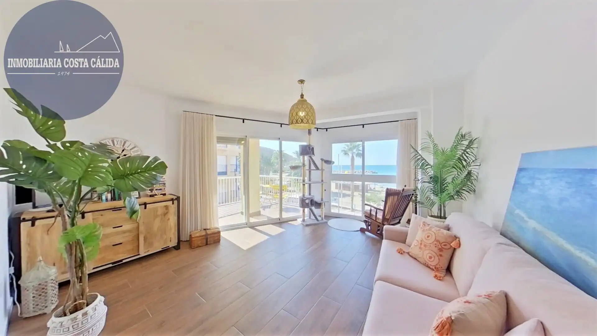Living room of Apartments for sale in Águilas  with Air Conditioner, Heating and Furnished