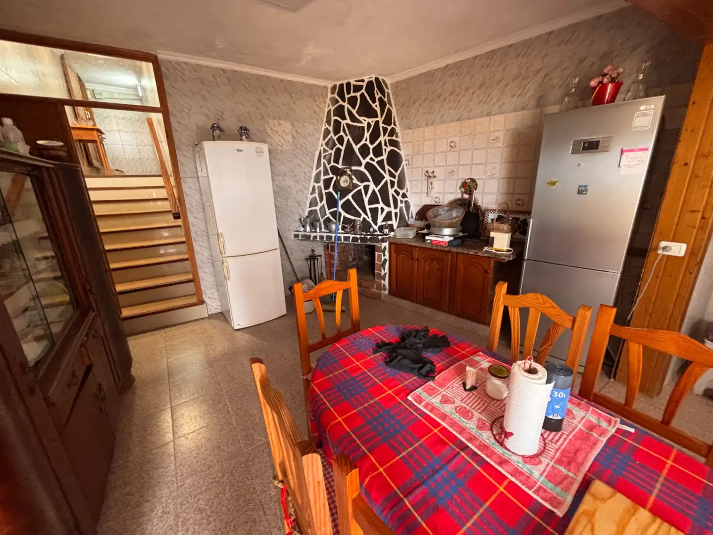 Cuina de Casa o xalet en venda en Icod de los Vinos amb Jardí privat, Terrassa i Traster