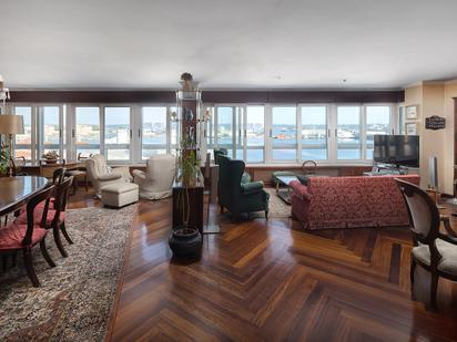 Living room of Flat for sale in A Coruña Capital 