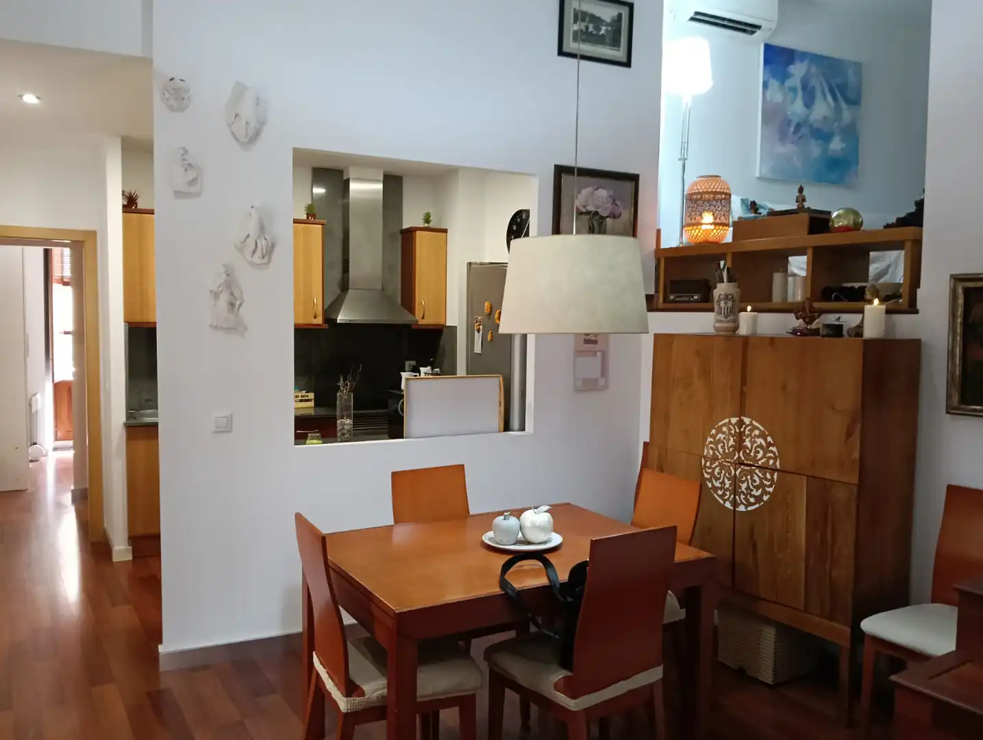 Comedor de Estudio de alquiler en Xàtiva con Aire acondicionado, Calefacción y Parquet