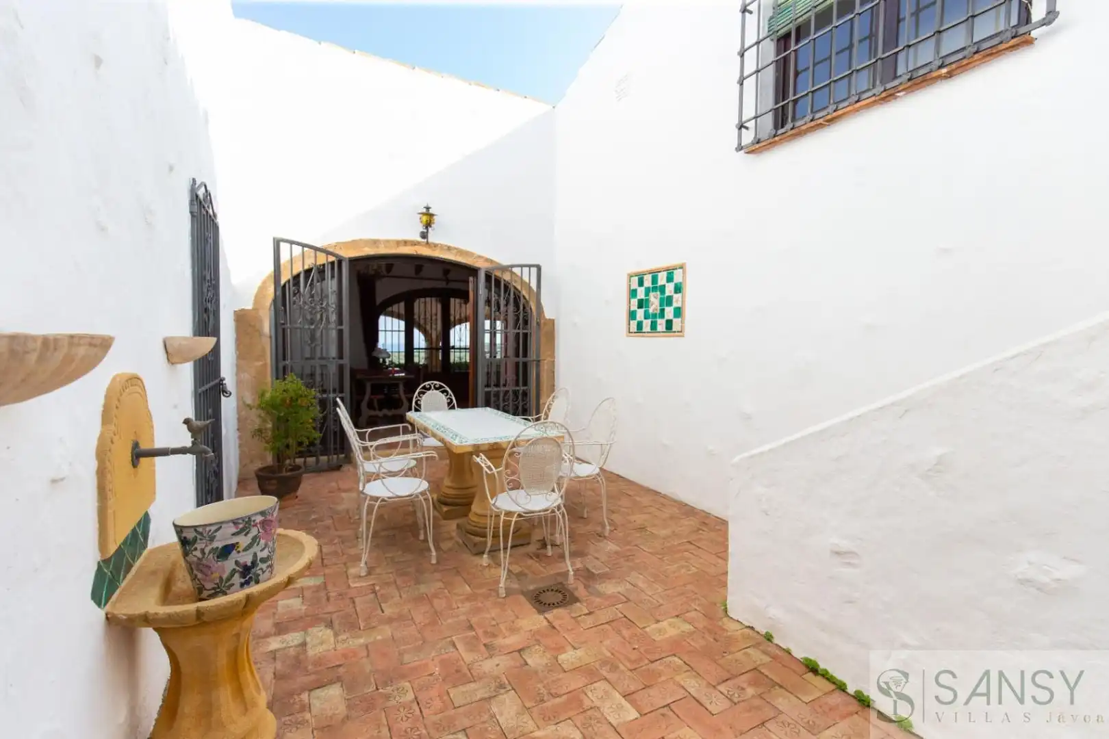 Garden of Houses for sale in Jávea / Xàbia  with Heating and Swimming Pool