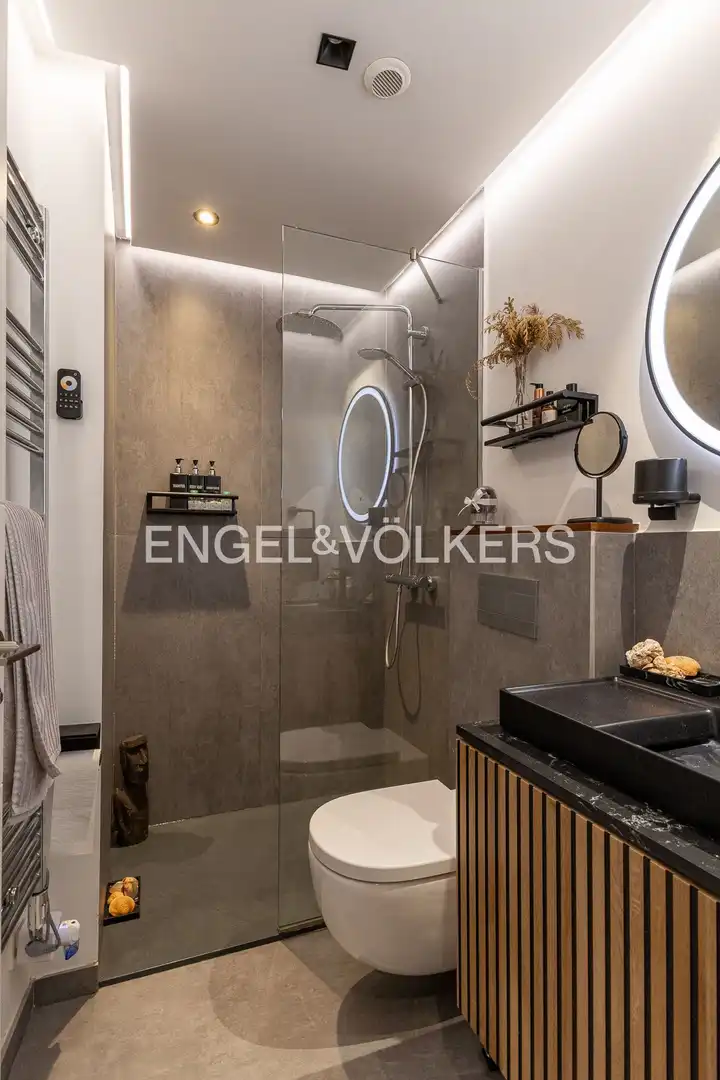 Baño de Piso de alquiler en Madrid con Aire acondicionado, Calefacción y Piscina