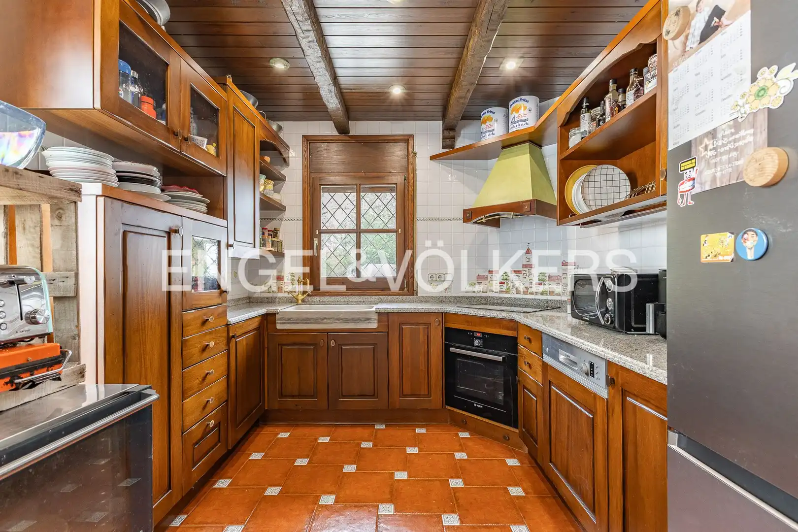 Kitchen of Houses for sale in Sant Salvador de Guardiola  with Air Conditioner, Heating and Private garden
