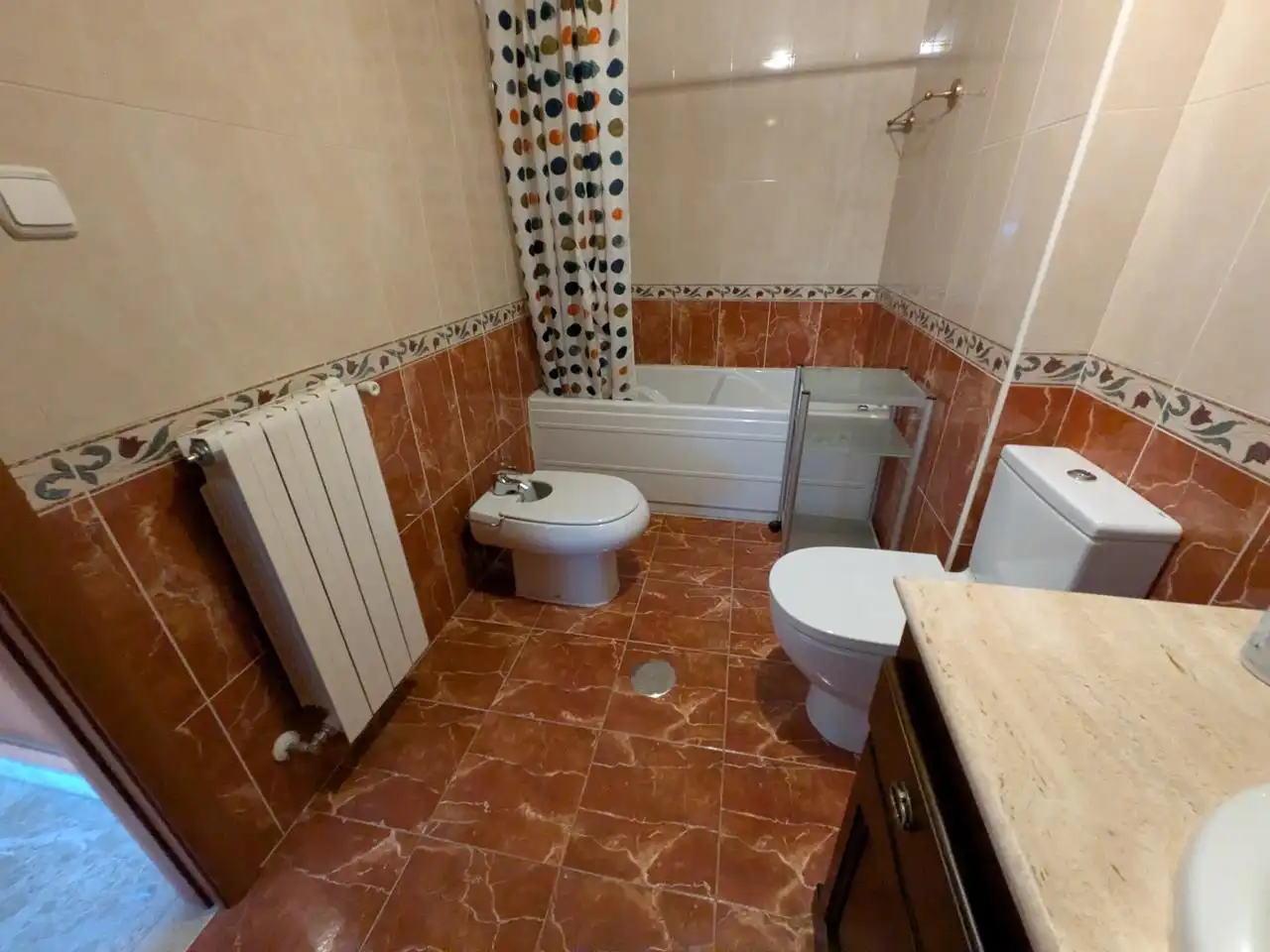 Baño de Ático de alquiler en Albacete con Aire acondicionado, Calefacción y Terraza