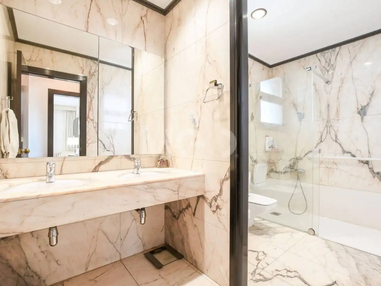 Baño de Casa o chalet en venta en Manlleu con Aire acondicionado, Jardín privado y Terraza