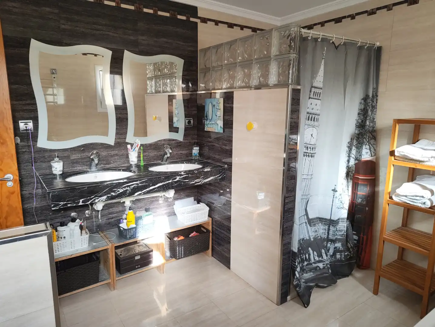 Bany de Casa o xalet en venda en Benalmádena amb Aire condicionat, Calefacció i Jardí privat