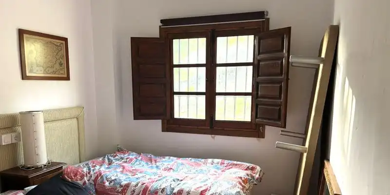 Schlafzimmer von Country house zum Verkauf in Sedella mit Privatgarten, Terrasse und Abstellraum