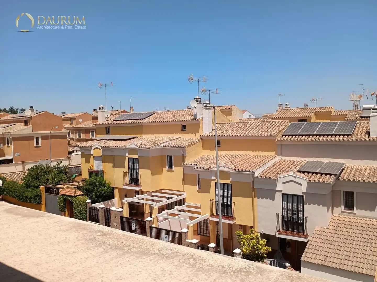 Exterior view of Detached homes for sale in Málaga  with Air Conditioner, Terrace and Swimming Pool