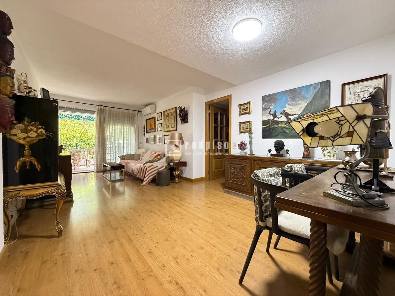 Living room of Flat for sale in Collado Villalba  with Heating, Terrace and Swimming Pool
