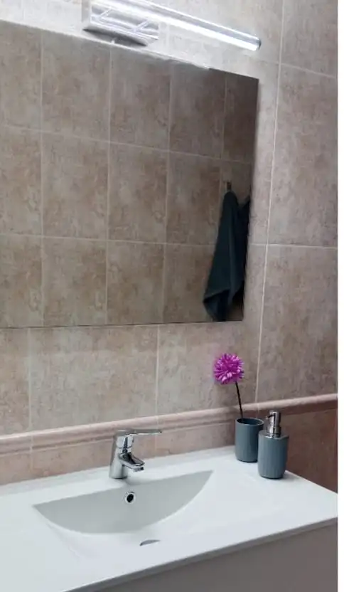 Baño de Piso de alquiler en Roquetas de Mar con Aire acondicionado, Calefacción y Terraza