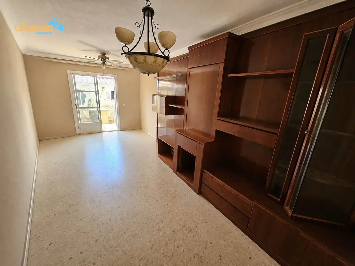 Sala de estar de Casa adosada en venta en Badajoz
