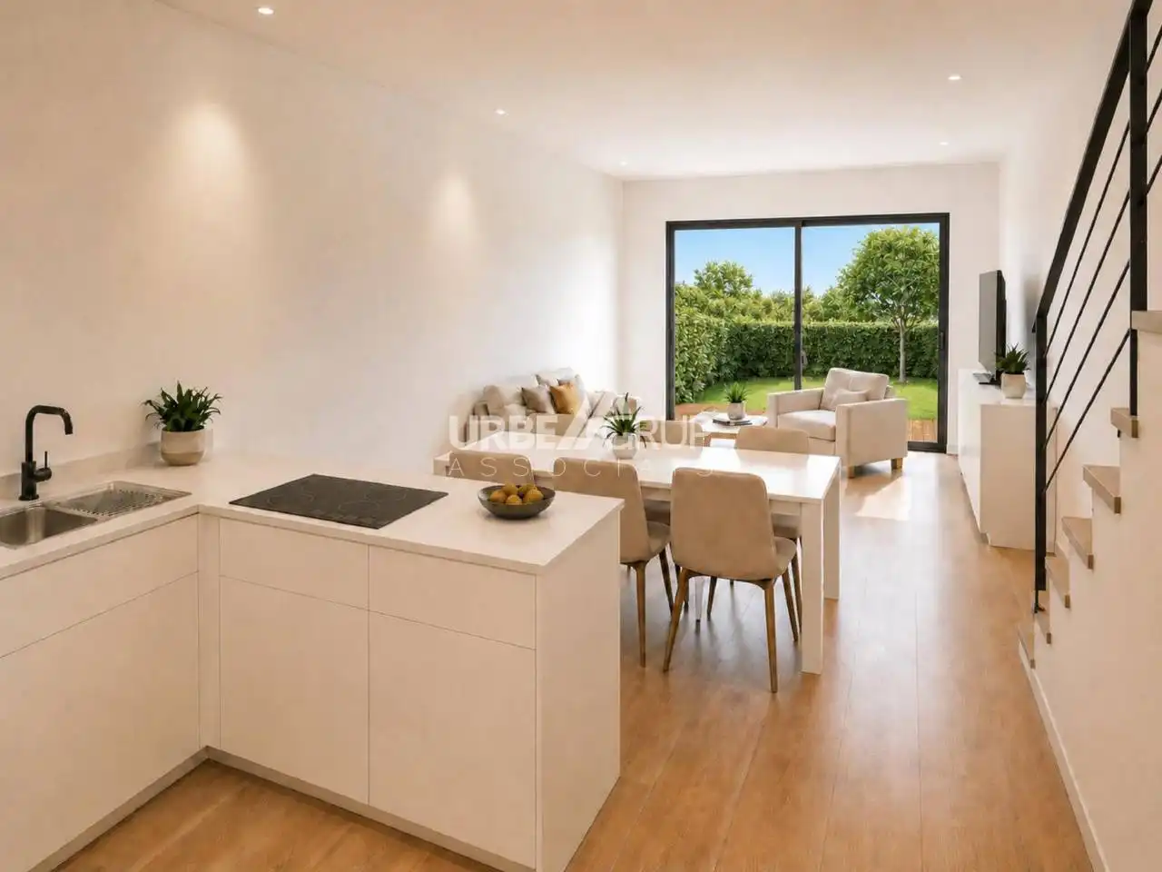 Sala de estar de Casa o chalet en venta en Terrassa con Aire acondicionado, Calefacción y Jardín privado