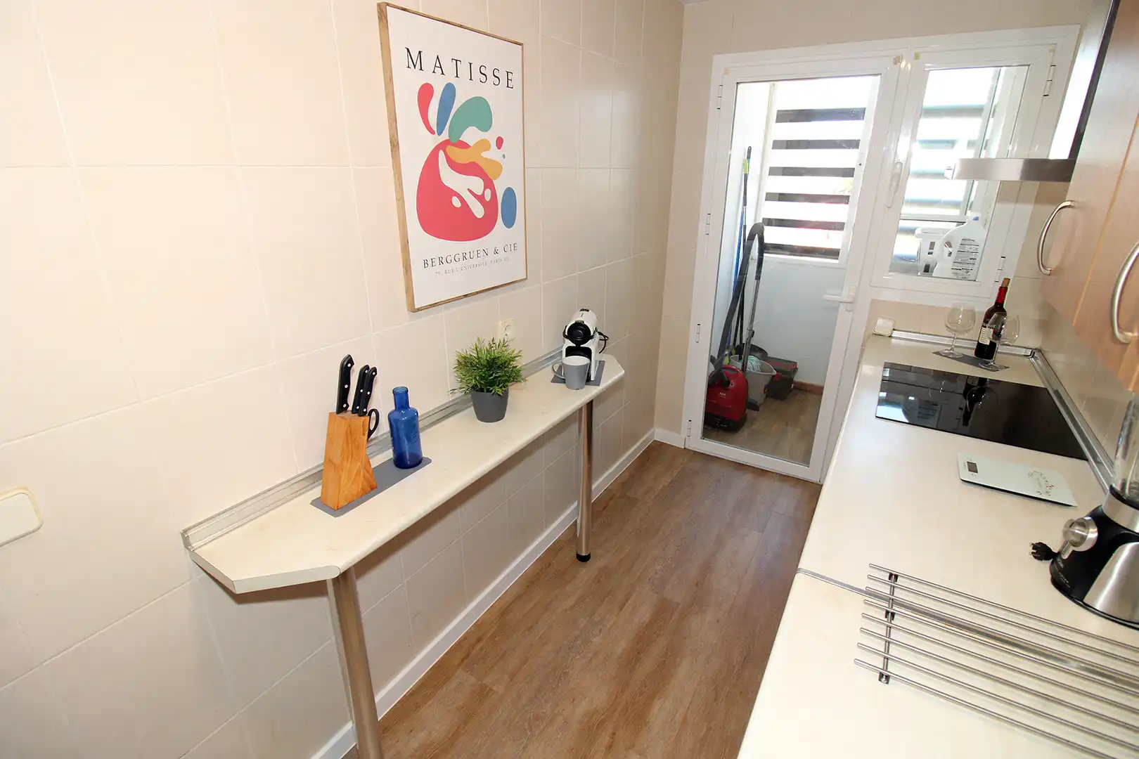 Küche von Wohnung zum Verkauf in Uceda mit Heizung, Privatgarten und Abstellraum