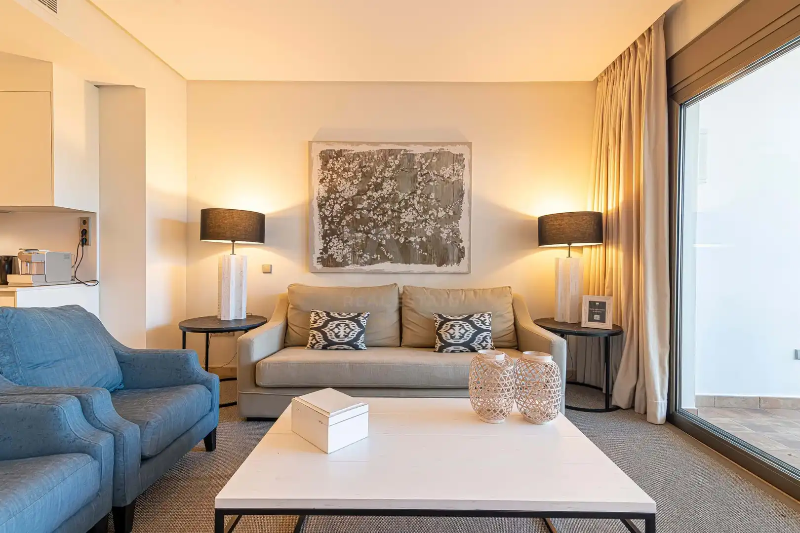 Living room of Flat for sale in Guía de Isora  with Air Conditioner, Heating and Terrace