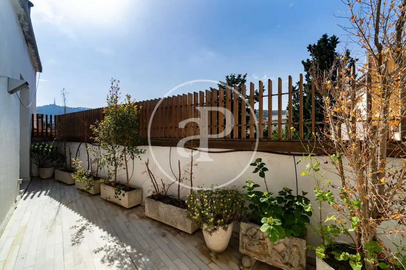 Terraza de Piso de alquiler en Barcelona con Aire acondicionado, Calefacción y Terraza