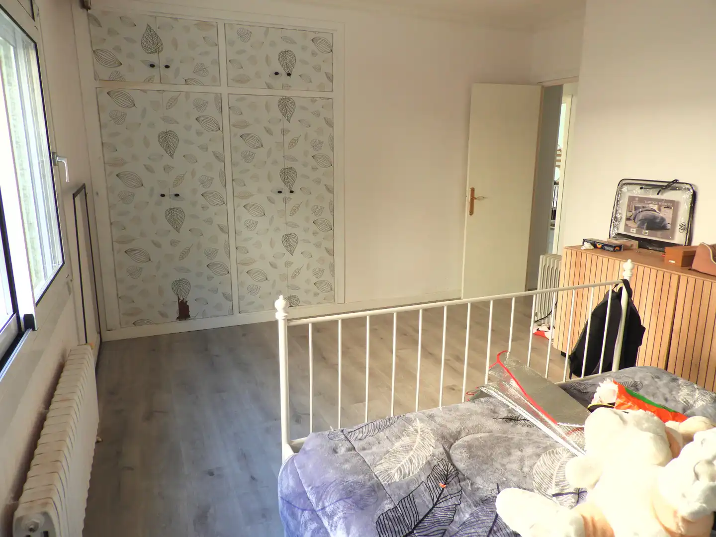 Schlafzimmer von Haus oder Chalet zum Verkauf in Castellar del Vallès mit Klimaanlage, Heizung und Privatgarten