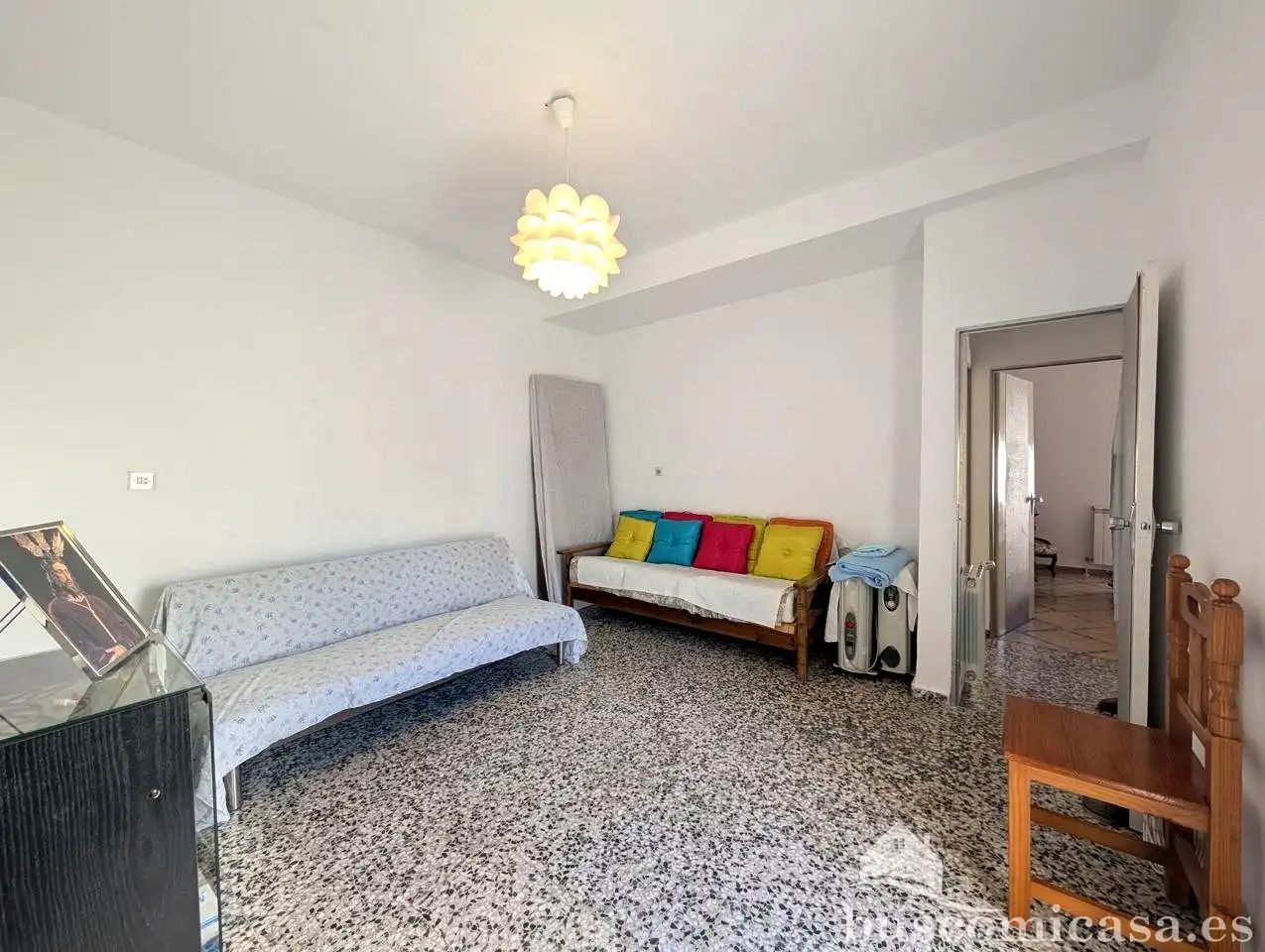 Sala de estar de Casa o chalet en venta en Linares con Calefacción, Terraza y Trastero