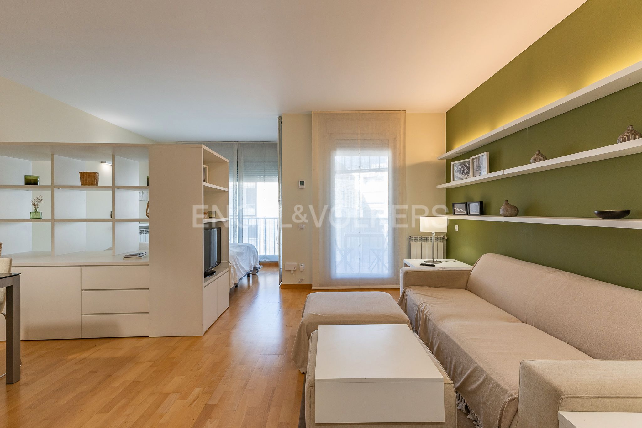 Sala d'estar de Loft en venda en Sabadell amb Calefacció, Parquet i Traster