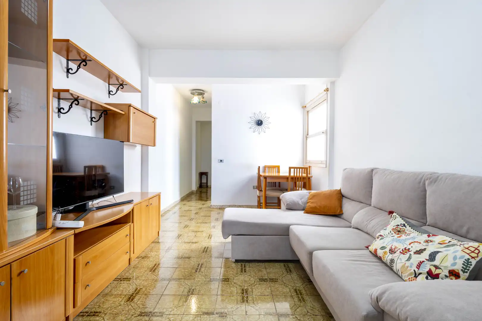 Wohnzimmer von Wohnung zum Verkauf in  Santa Cruz de Tenerife Capital mit Heizung und Möbliert