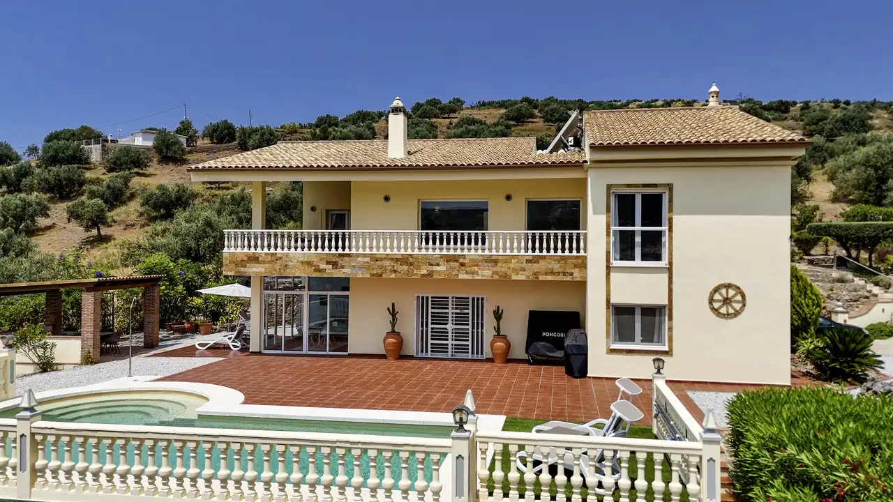 Exterior view of Houses for sale in Alcaucín  with Air Conditioner, Terrace and Swimming Pool