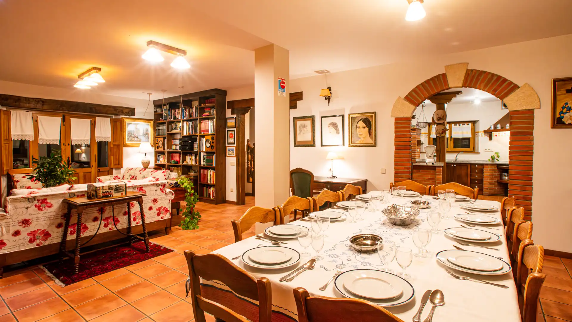 Comedor de Casa o chalet en venta en Villafufre con Jardín privado y Amueblado
