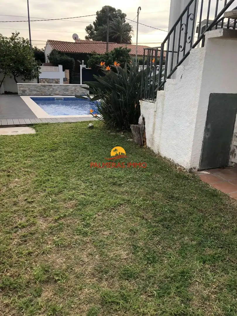 Jardín de Casa adosada en venta en Mont-roig del Camp con Aire acondicionado, Calefacción y Terraza
