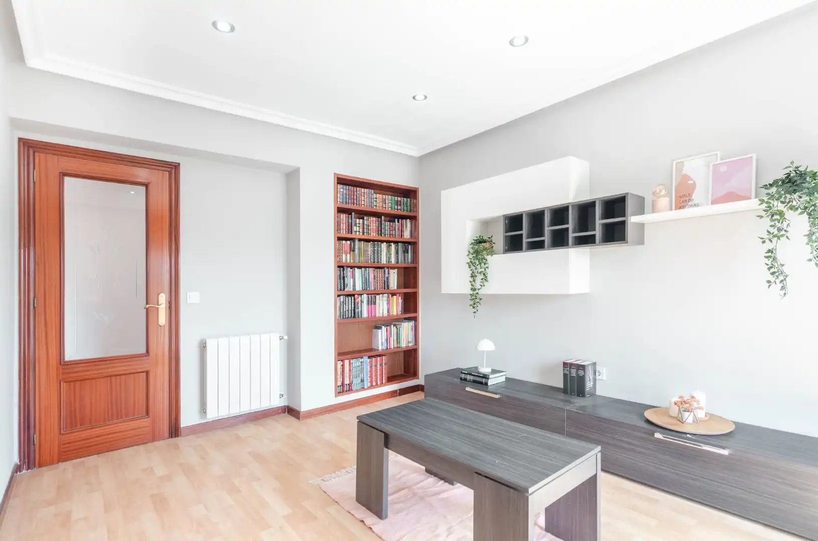 Living room of Flat for sale in Noreña  with Heating, Storage room and Furnished