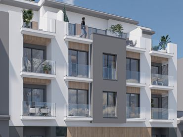 Attico di nuova costruzione con ascensore in vendita a Calle San Lucas 3