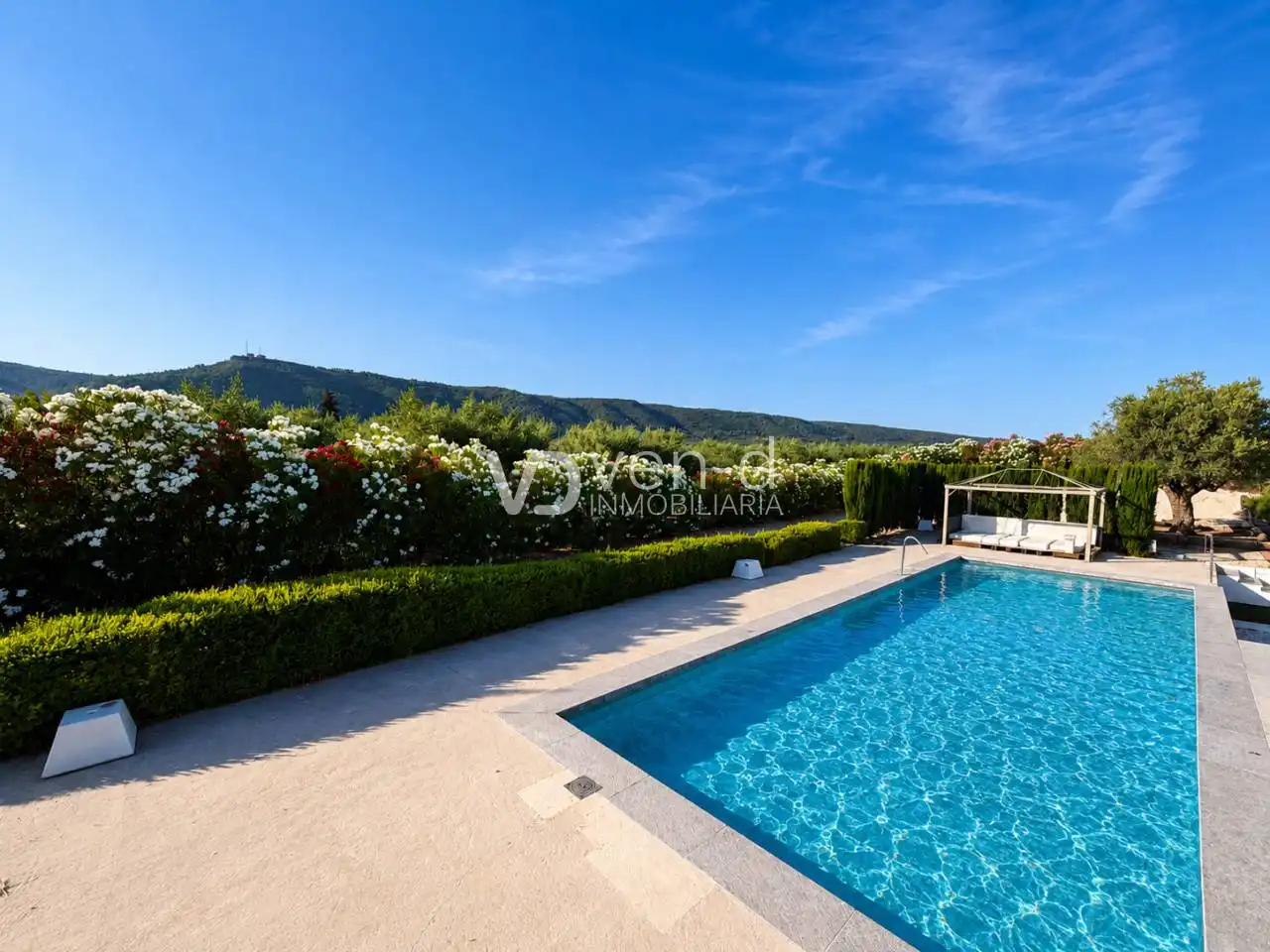 Piscina de Casa o chalet de alquiler en Enguera con Aire acondicionado, Calefacción y Jardín privado