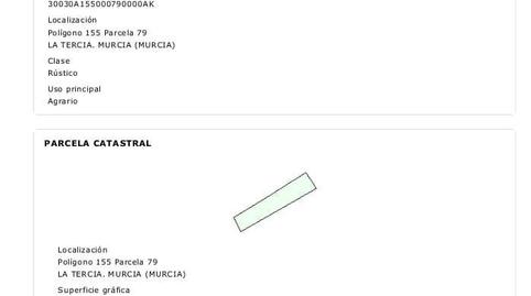 Foto 4 de Terreny industrial en venda a Calle San Antonio de la Tercia, Gea y Truyols,  Murcia Capital